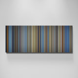 Top Gun movie canvas wall art - color palette print