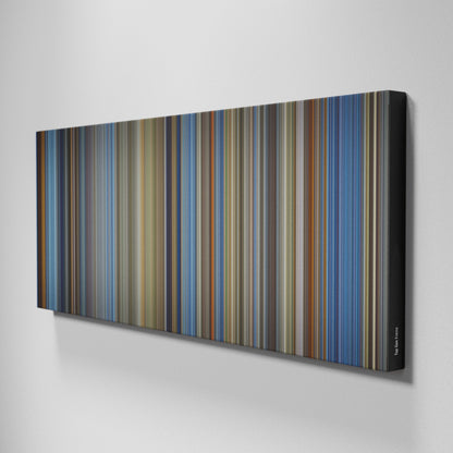 Side view of Buff's of Top Gun Frome on the wall