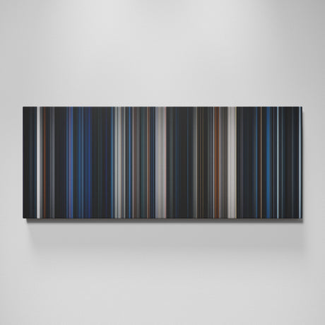 Alien movie canvas wall art - color palette print