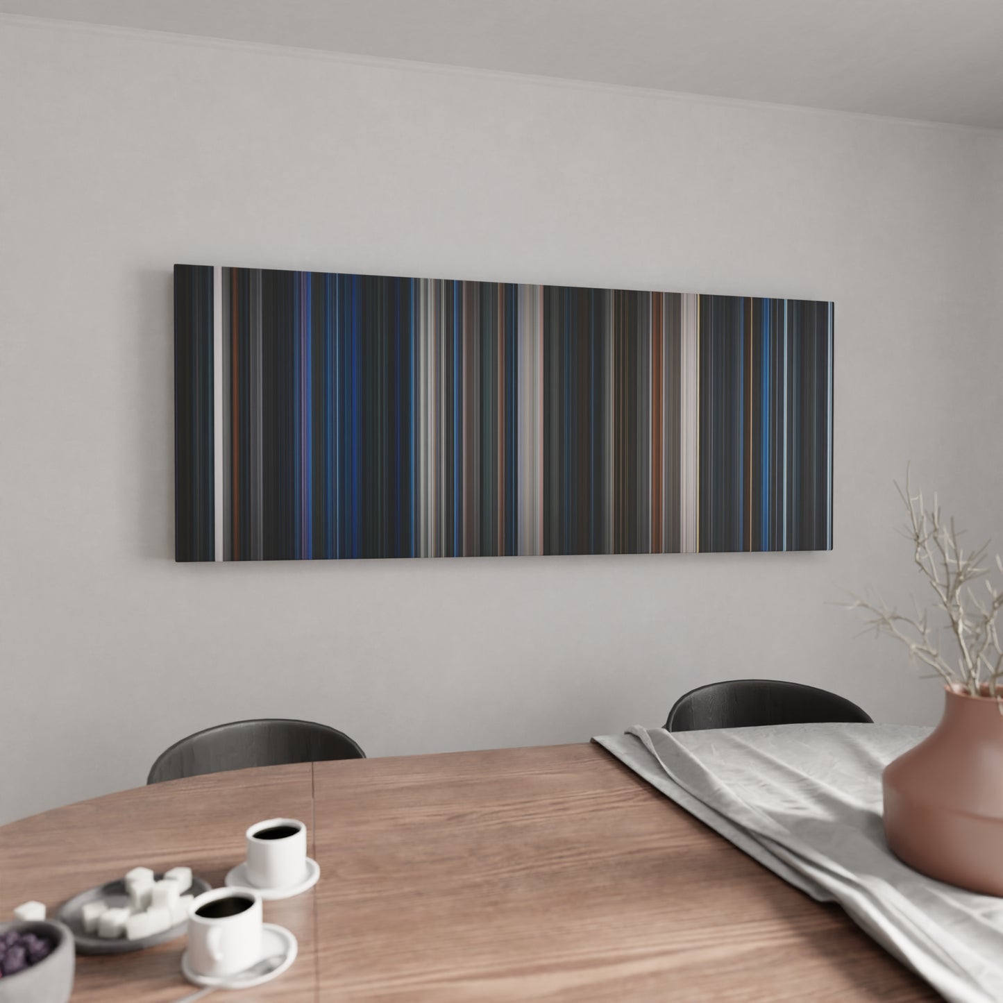 Kitchen with Alien Frome on the wall