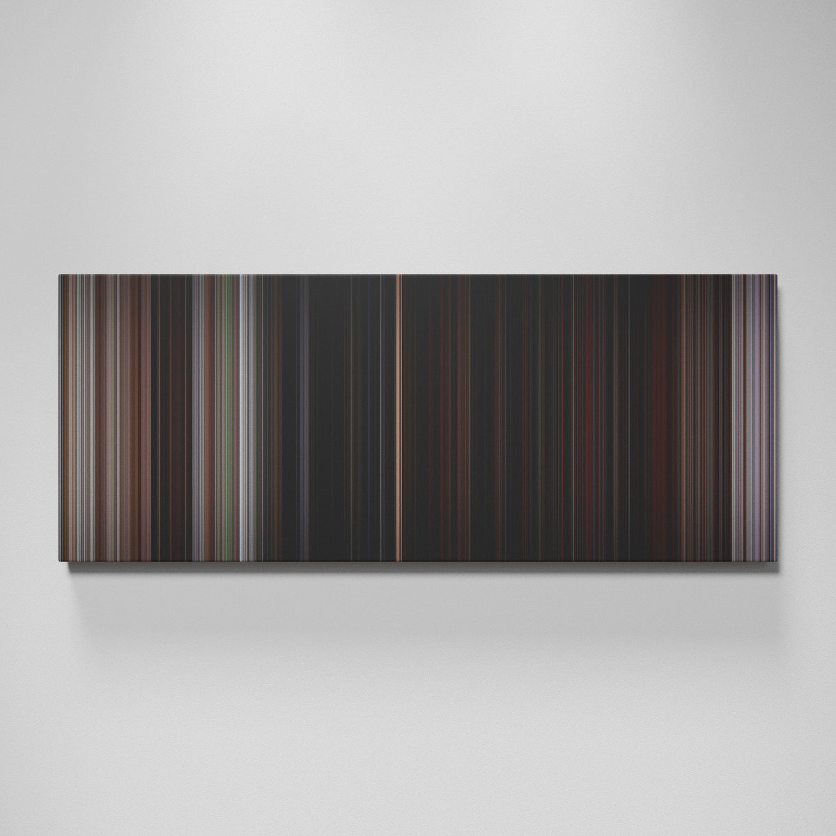 The Goonies movie canvas wall art - color palette print