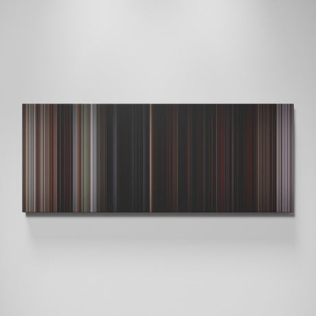 The Goonies movie canvas wall art - color palette print