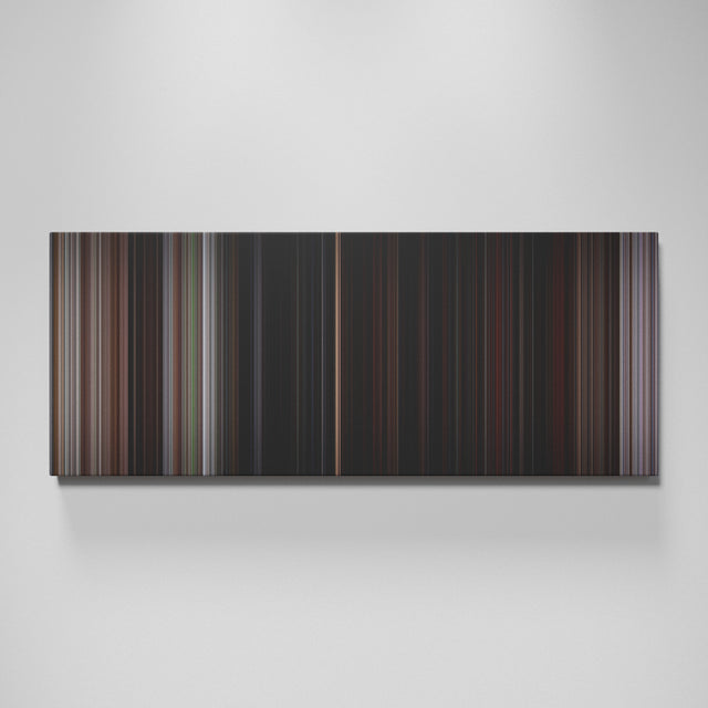 The Goonies movie canvas wall art - color palette print
