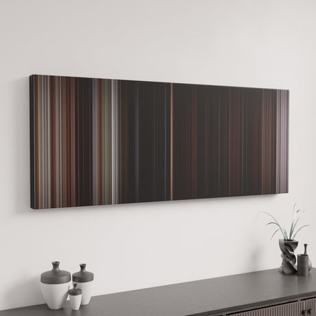 The Goonies canvas art in modern interior - movie color palette