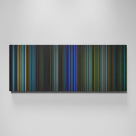 John Wick movie canvas wall art - color palette print