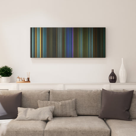 John Wick canvas print in living room - film wall decor