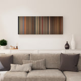 Labyrinth canvas print in living room - film wall decor