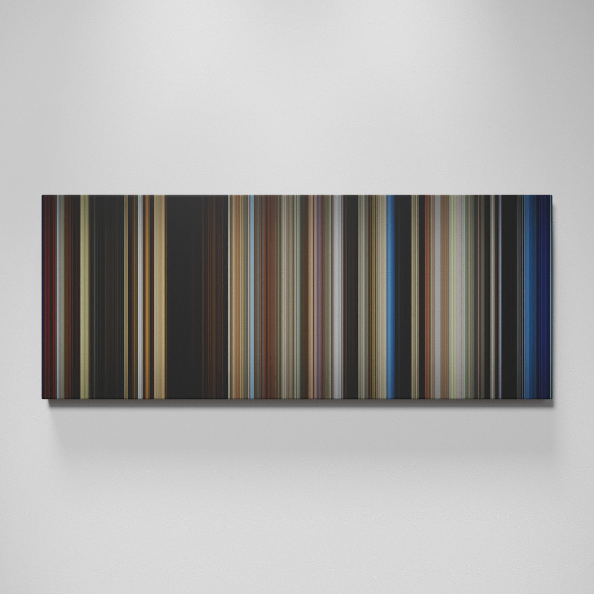 The Notebook movie canvas wall art - color palette print