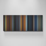 The Lord of the Rings: The Fellowship of the Ring movie canvas wall art - color palette print
