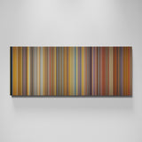 The Fifth Element movie canvas wall art - color palette print