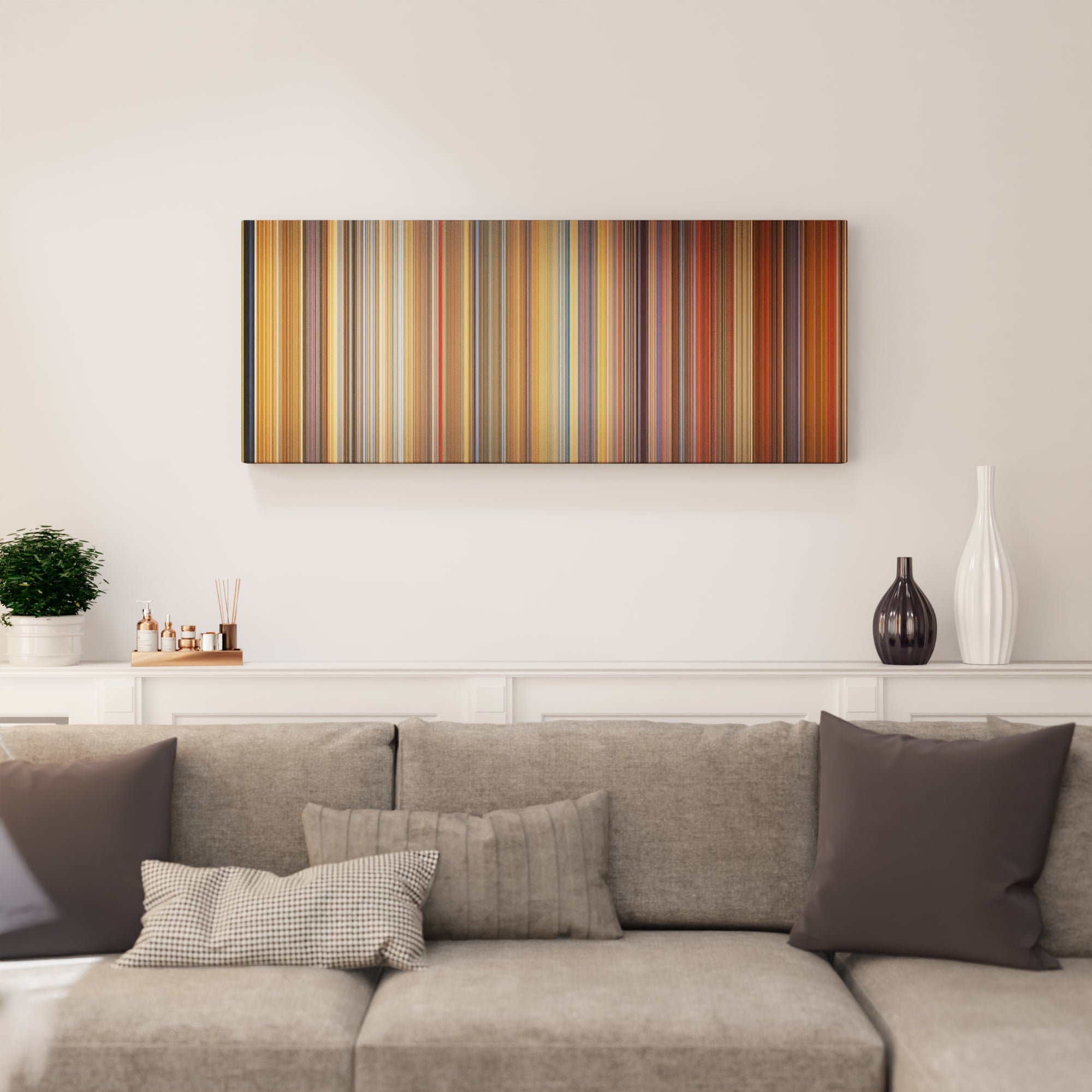 The Fifth Element canvas print in living room - film wall decor