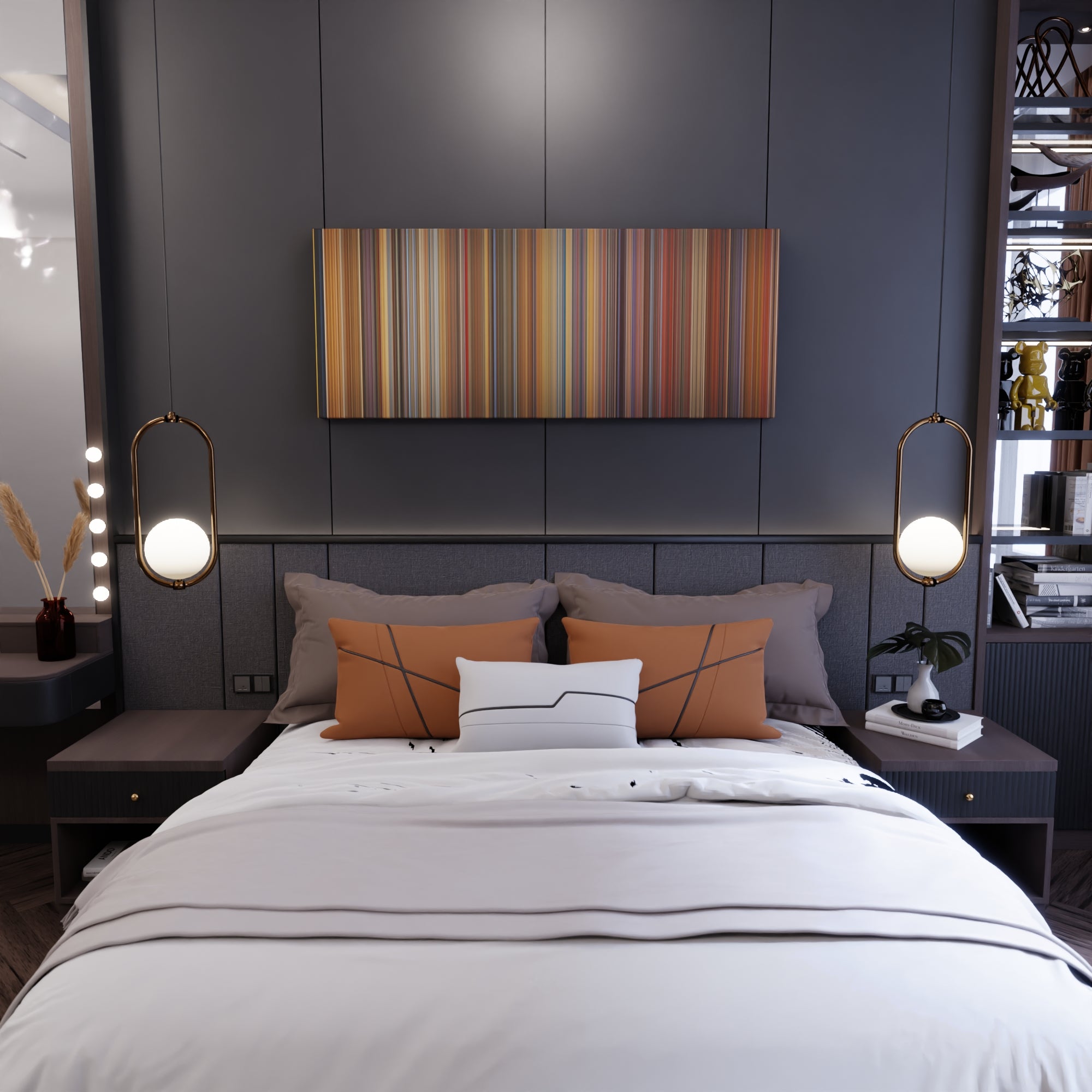 The Fifth Element movie canvas in bedroom - wall art display