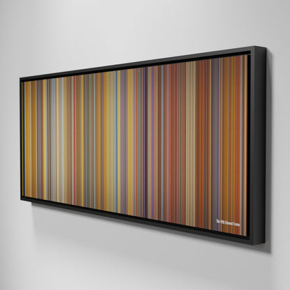 Side view of Framed Buff's of The Fifth Element Frome on the wall