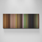 The Wizard of Oz movie canvas wall art - color palette print