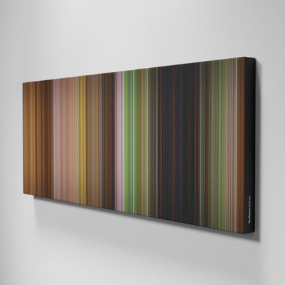 Side view of Buff's of The Wizard of Oz Frome on the wall