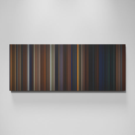 Harry Potter and the Chamber of Secrets movie canvas wall art - color palette print
