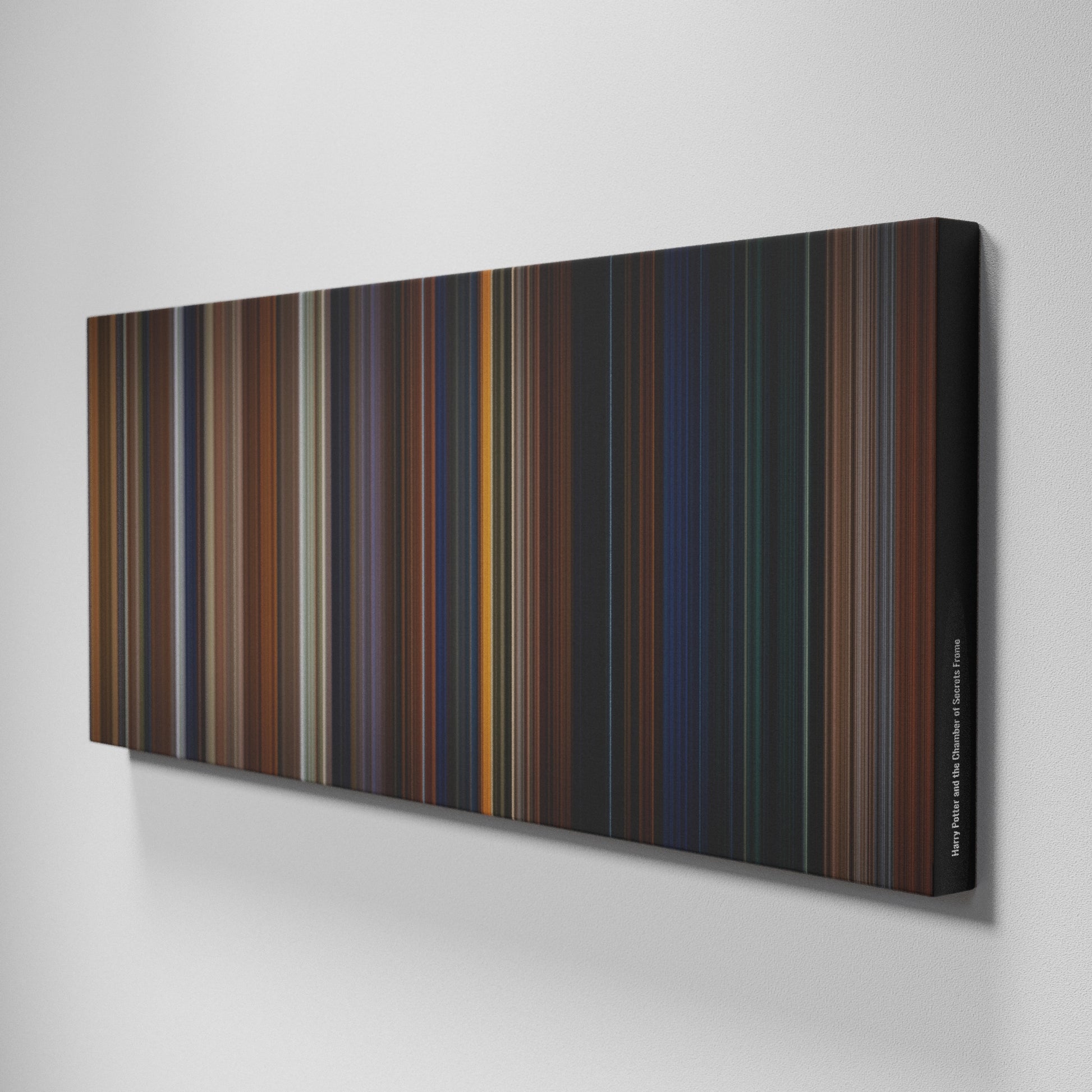 Side view of Buff's of Harry Potter and the Chamber of Secrets Frome on the wall