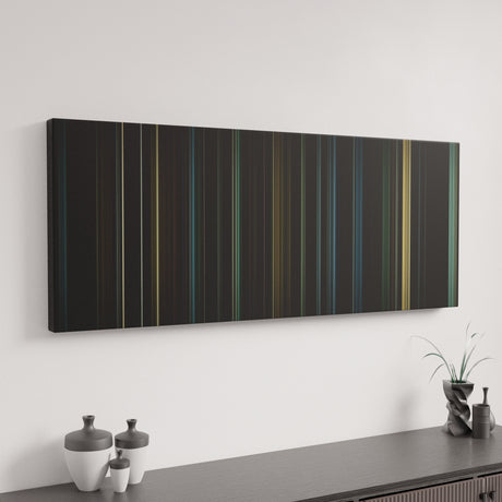 Harry Potter and the Deathly Hallows: Part 1 canvas art in modern interior - movie color palette