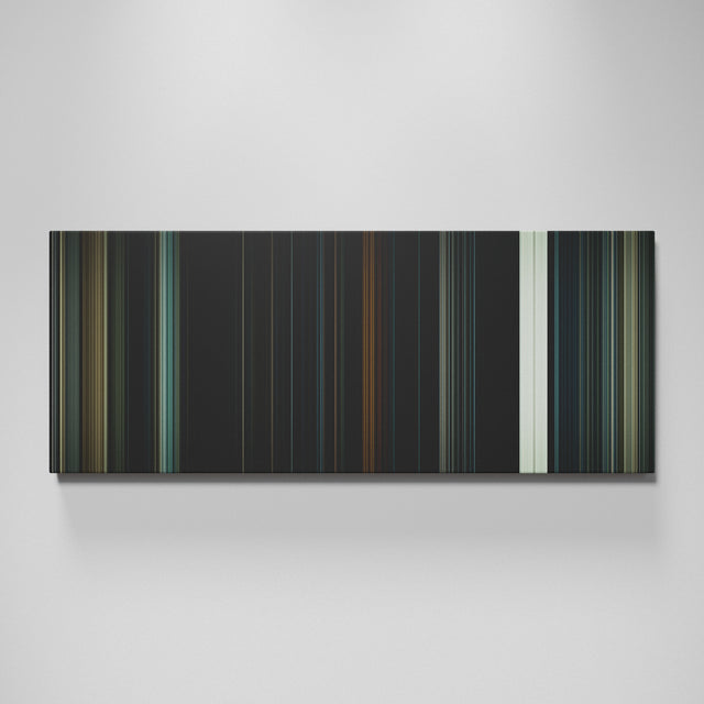 Harry Potter and the Deathly Hallows: Part 2 movie canvas wall art - color palette print
