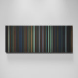 Harry Potter and the Goblet of Fire movie canvas wall art - color palette print