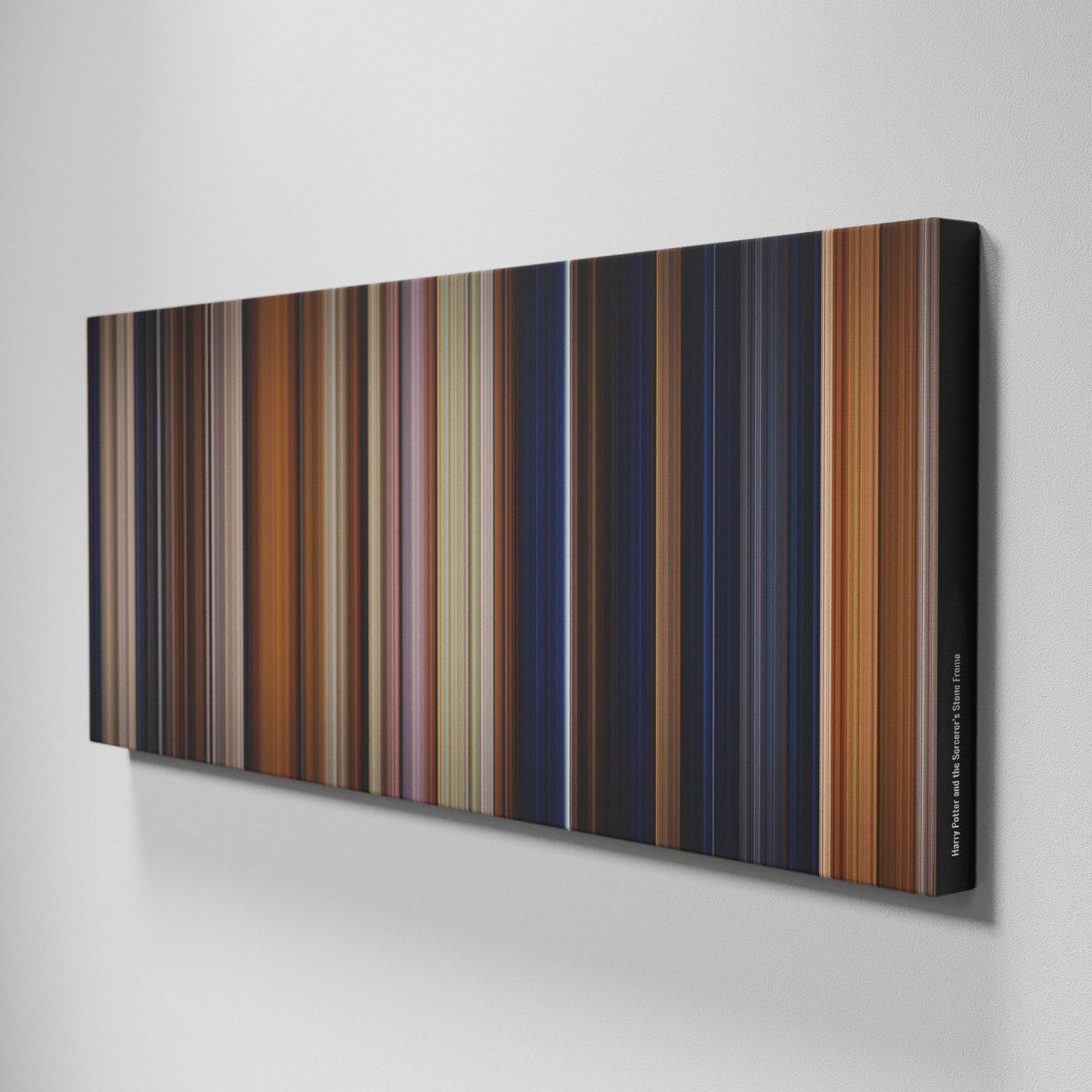 Side view of Buff's of Harry Potter and the Sorcerer's Stone Frome on the wall