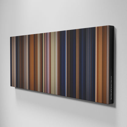 Side view of Buff's of Harry Potter and the Sorcerer's Stone Frome on the wall