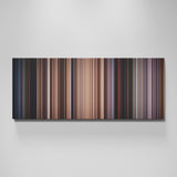 Star Wars: Episode I - The Phantom Menace movie canvas wall art - color palette print