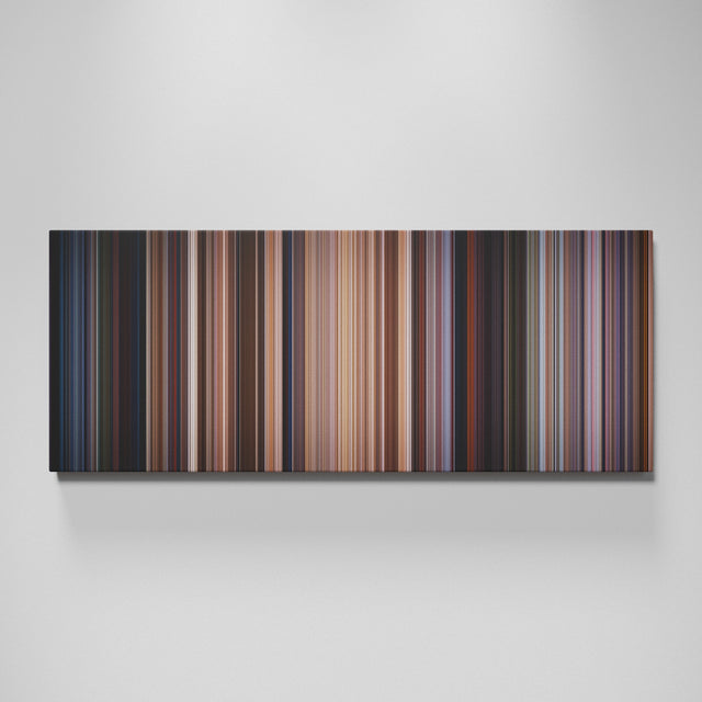 Star Wars: Episode I - The Phantom Menace movie canvas wall art - color palette print