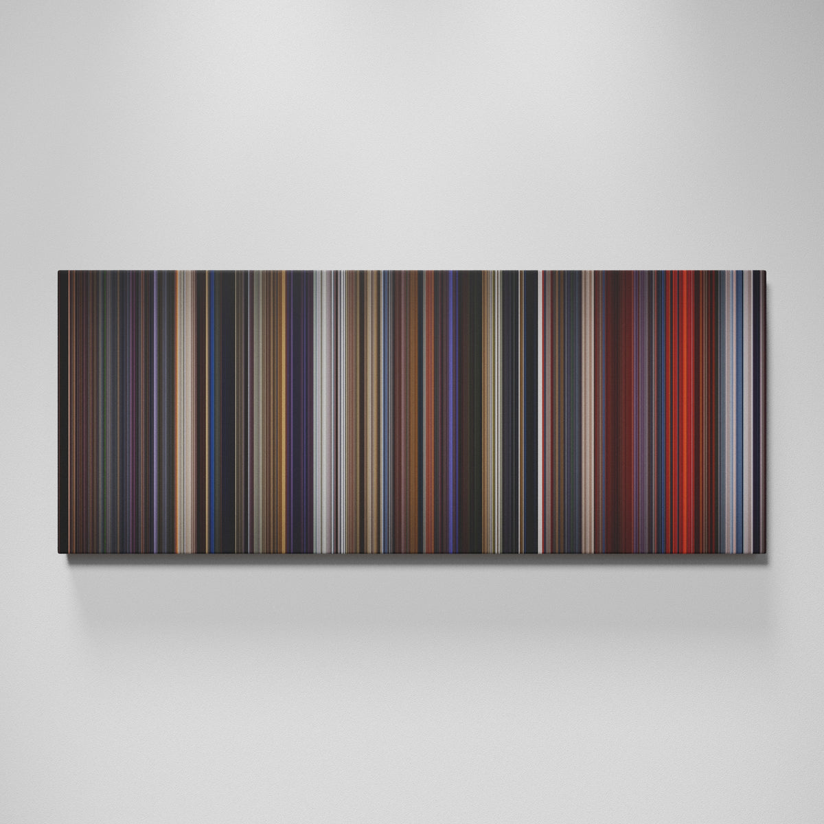 Star Wars: Episode III - Revenge of the Sith movie canvas wall art - color palette print
