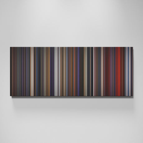 Star Wars: Episode III - Revenge of the Sith movie canvas wall art - color palette print