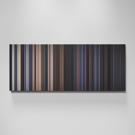 Star Wars: Episode IV - A New Hope movie canvas wall art - color palette print