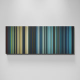 Star Wars: Episode IX - The Rise of Skywalker movie canvas wall art - color palette print