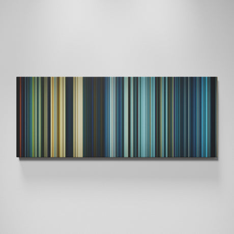 Star Wars: Episode IX - The Rise of Skywalker movie canvas wall art - color palette print