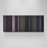 Star Wars: Episode VI - Return of the Jedi movie canvas wall art - color palette print