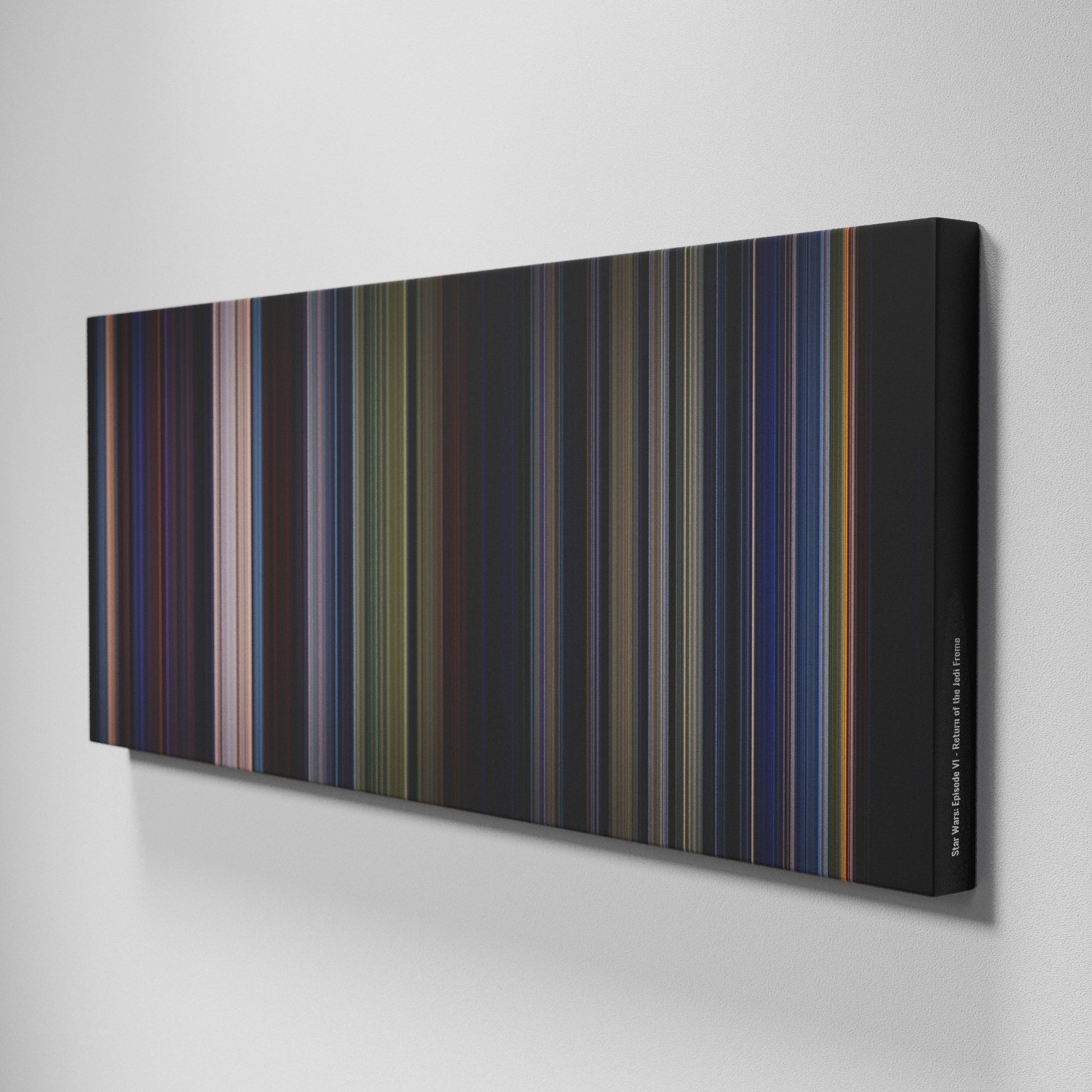 Side view of Buff's of Star Wars: Episode VI - Return of the Jedi Frome on the wall