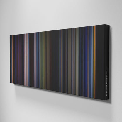 Side view of Buff's of Star Wars: Episode VI - Return of the Jedi Frome on the wall