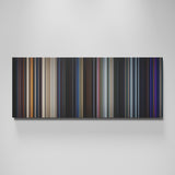 Star Wars: Episode VII - The Force Awakens movie canvas wall art - color palette print
