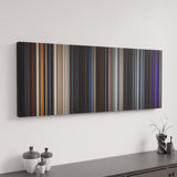 Star Wars: Episode VII - The Force Awakens canvas art in modern interior - movie color palette
