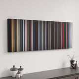 2001 A Space Odyssey canvas art in modern interior - movie color palette