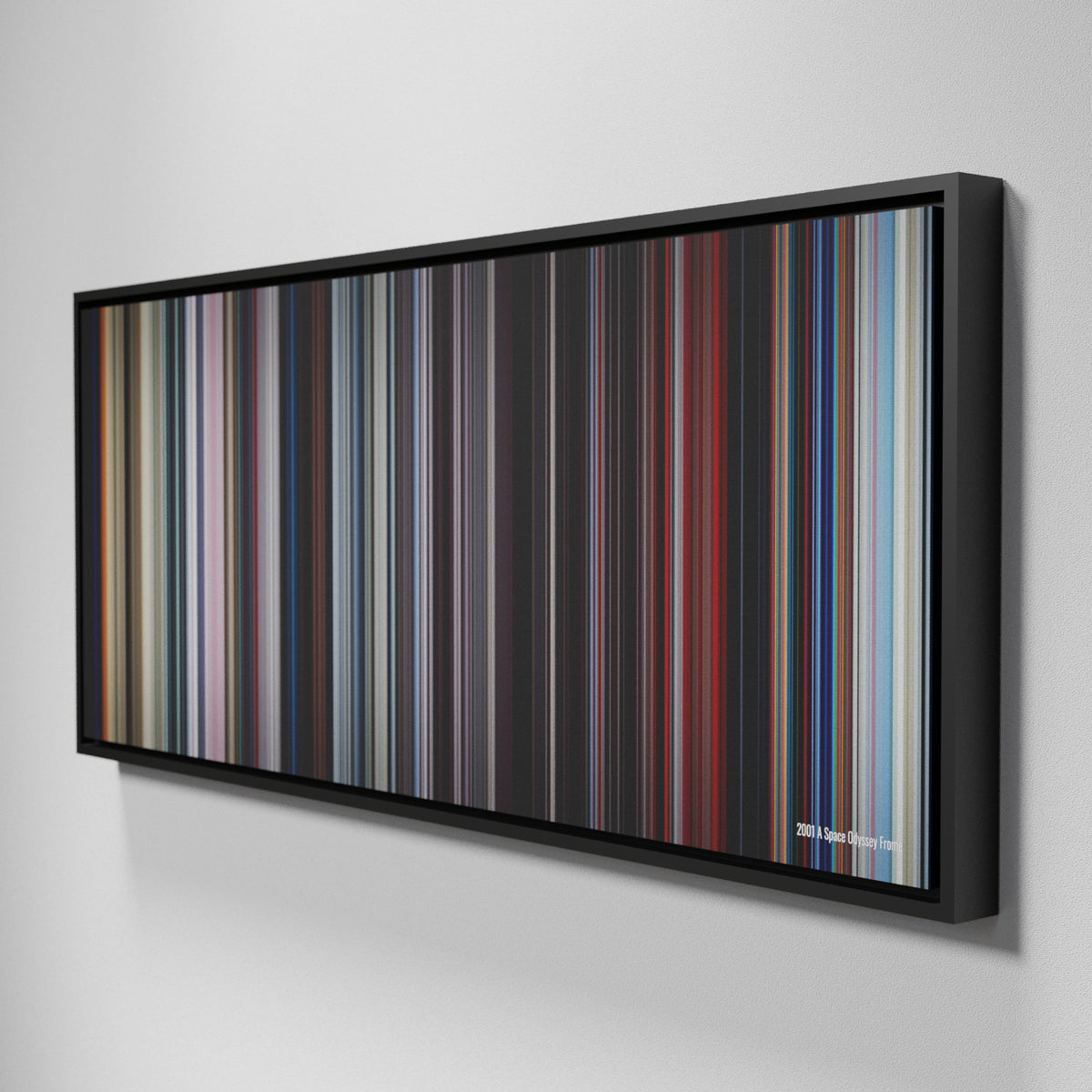 2001 A Space Odyssey movie canvas art - framed wall print