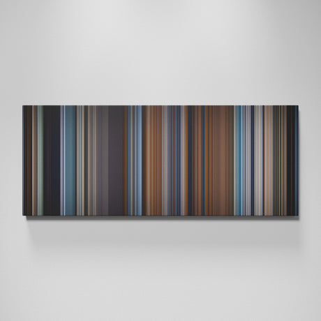 A Ghost Story movie canvas wall art - color palette print