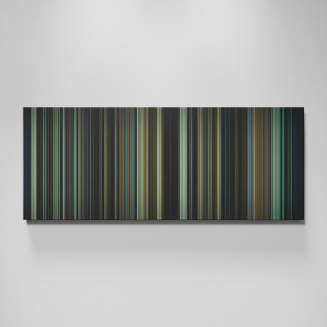 Fight Club movie canvas wall art - color palette print