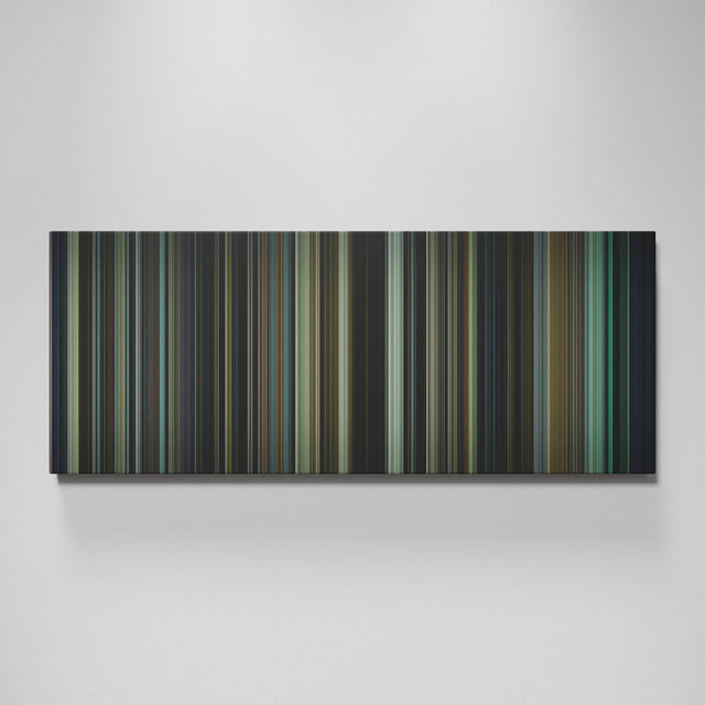 Fight Club movie canvas wall art - color palette print