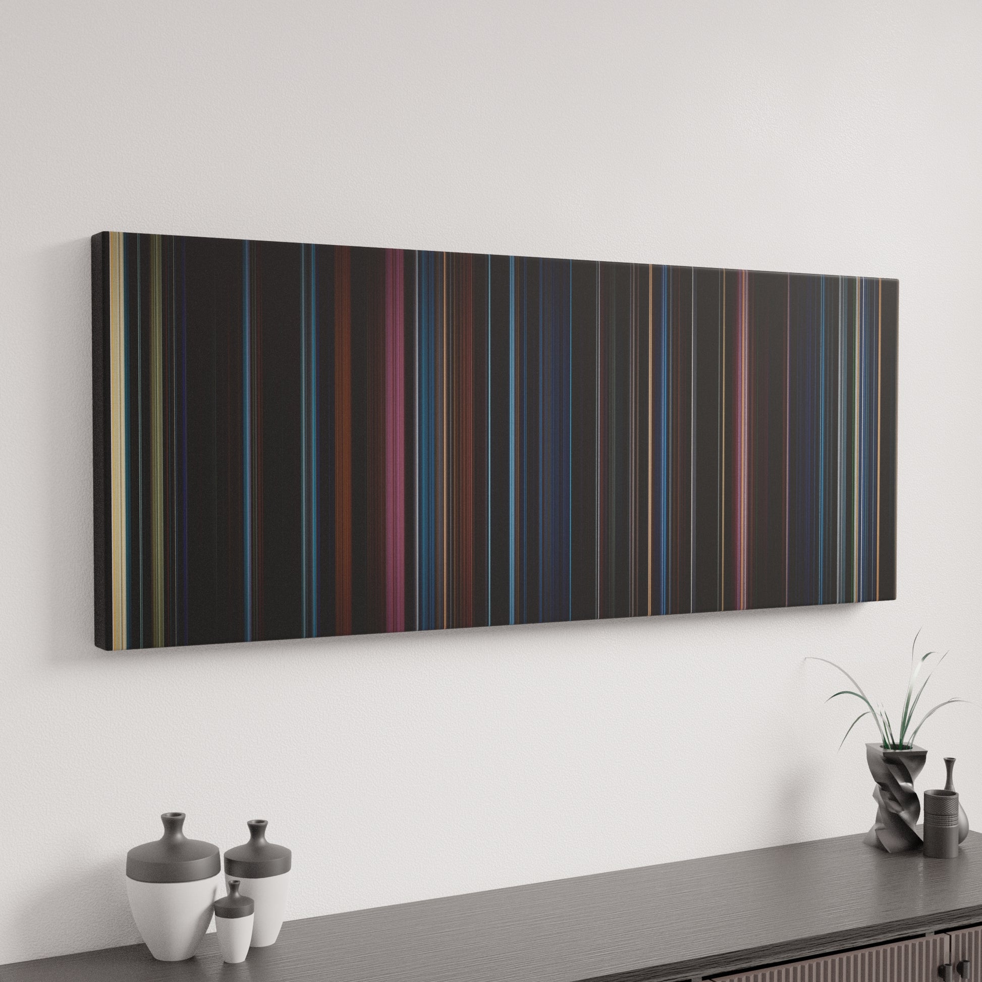 Minimal interior design with Harry Potter and the Order of the Phoenix Frome on the wall