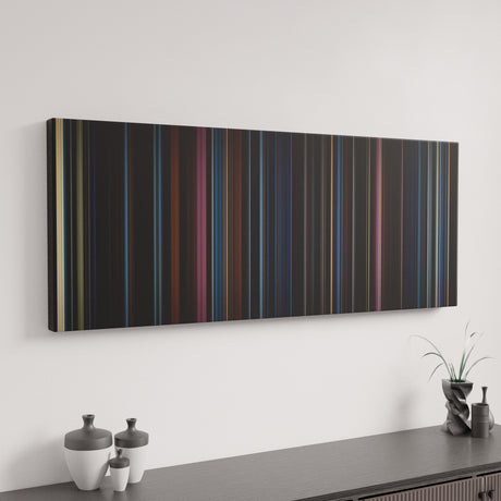 Harry Potter and the Order of the Phoenix canvas art in modern interior - movie color palette