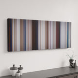 Jaws canvas art in modern interior - movie color palette