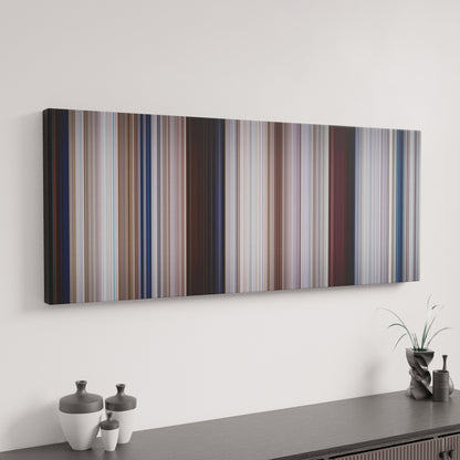 Minimal interior design with Jaws Frome on the wall