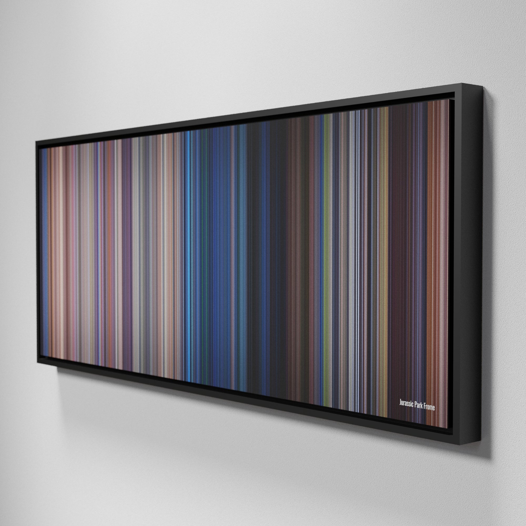 Jurassic Park movie canvas art - framed wall print