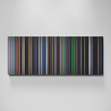 La La Land movie canvas wall art - color palette print
