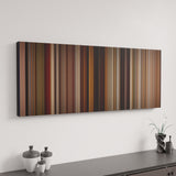 Pulp Fiction canvas art in modern interior - movie color palette